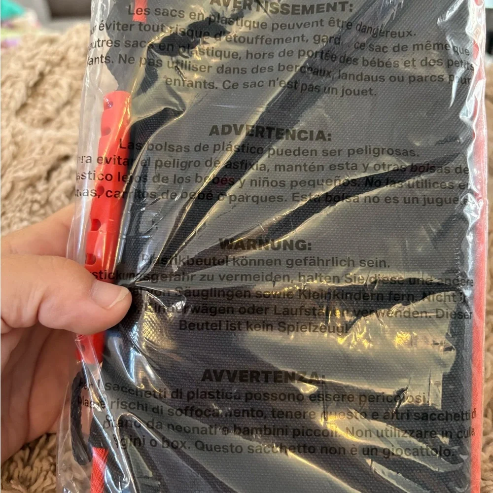 Nintendo Switch Black and Red Travel Case
